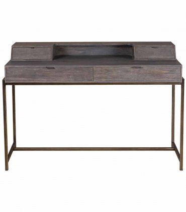 Escritorio étnico de madera Cajún de Ámbar Muebles