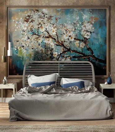 Cabezal de cama de madera Score de Ámbar Muebles