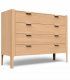 Cómoda de madera 4 cajones Gary de Ámbar Muebles
