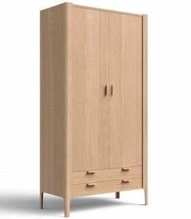 Armario dos puertas Gary de Ámbar Muebles