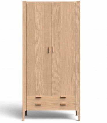 Armario dos puertas Gary de Ámbar Muebles