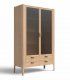 Vitrina acristalada Gary de Ámbar Muebles