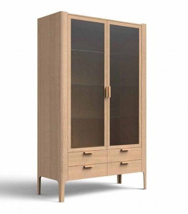 Vitrina acristalada Gary de Ámbar Muebles
