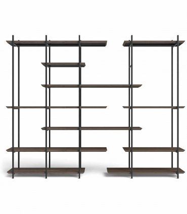 Librería metálica Cruce de Ámbar Muebles