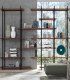 Librería metálica Cruce de Ámbar Muebles