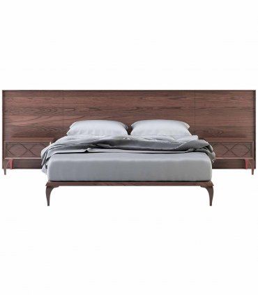 Mesitas de noche de nogal Stile de Ámbar Muebles
