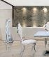 Silla de acero inoxidable Diana de Ámbar Muebles