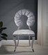 Silla de terciopelo Triom de Ámbar Muebles