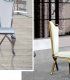 Silla de acero inoxidable Fine de Ámbar Muebles