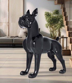 Figura decorativa Bulldog de Ámbar Muebles