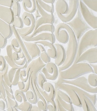 Cómoda Artesanal de Madera de Mango Tallada Boe