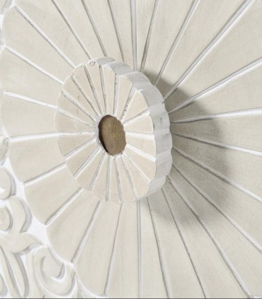 Cómoda Artesanal de Madera de Mango Tallada Boe