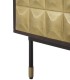 Cómoda con Frontal Geométrico Dorado Cleo