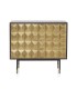 Cómoda con Frontal Geométrico Dorado Cleo