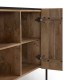Aparador de Madera Maciza de Mango con Diseño Contemporáneo Redoli