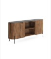 Aparador de Madera Maciza de Mango con Diseño Contemporáneo Redoli
