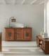 Mueble TV de Madera de Acacia con Puerta Corredera y Cajones Montesa, ambiente