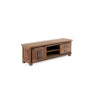 Mueble TV de Madera de Acacia con Puerta Corredera y Cajones Montesa