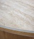 Mesa de Comedor Ovalada con Tablero Porcelánico Nova, detalle