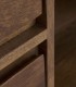 Aparador Alto de Madera con Estantes y Puertas Joe, detalles
