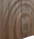 Aparador de madera de mango maciza 4 puertas nogal Mangora,detalle puerta