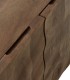 Aparador de madera de mango maciza 4 puertas nogal Mangora, tirador
