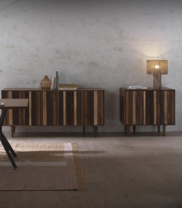 Cómoda de madera de acacia maciza Aran, ambiente