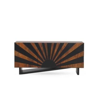 Aparador de madera de mango estilo moderno Alma, frente