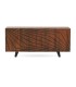 Aparador de madera de mango diseño geométrico moderno Dante, frente