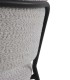 Pack de 4 sillas de comedor tapizada en chenilla Navarro, detalle detras
