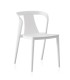 Silla de Polipropileno Apilable Virex, perfil blanca