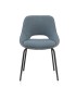 Pack de 4 sillas Tapizada Moderna Dorian, frente
