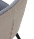 Pack de 4 sillas Tapizada Bicolor Moderna Yaiza, detalle