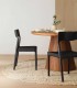 Pack de 4 sillas de Madera de Fresno con Asiento de Cuerda Trenzada Colin de Ambar Muebles