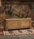 Baúl Oriental con Almacenaje y Diseño Étnico Natural Alvarado, ambiente