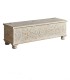 Baúl de Madera de Mango Tallado Mendoza de Ambar Muebles