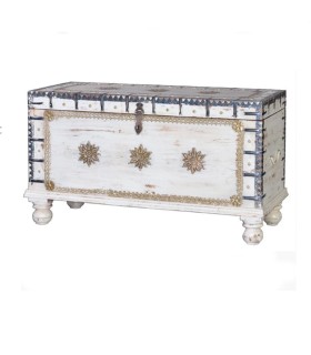 Baúl Indio Artesanal Decorativo Exclusivo Narayan