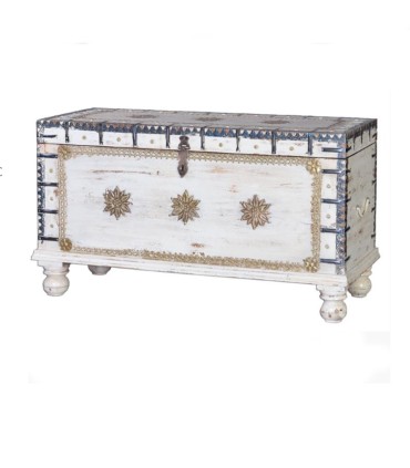 Baúl Indio Artesanal Decorativo Exclusivo Narayan