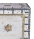 Baúl Indio Artesanal Decorativo Exclusivo Narayan, tapa