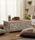 Baúl de Madera con Mosaico Decorativo Vintage Desai, ambiente
