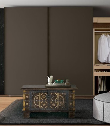 Baúl Árabe Tallado de Madera Maciza Zayd, ambiente