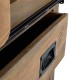 Alacena de Madera de Mango con Puerta Corredera y 4 Cajones Celedonio, detalle