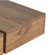 Mesa de centro moderna de madera de acacia Lois