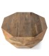Mesa De Centro De Madera Maciza De Mango Natural Lloyd