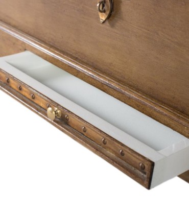 Mesa de Centro Tipo Baúl de Madera de Mango con Almacenamiento Magnus, cajon