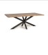 Mesa de Comedor de Madera de Acacia Maciza Wood, lado