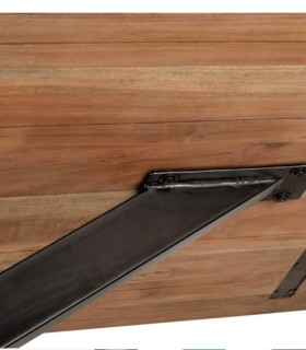 Mesa de Comedor de Madera de Acacia Maciza Wood, detalle