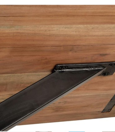 Mesa de Comedor de Madera de Acacia Maciza Wood, detalle