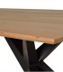 Mesa de Comedor de Madera Maciza de Acacia Renard, detalle
