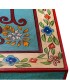 Mesa de Centro Pintada a Mano con Cajón Udaipur, detalle